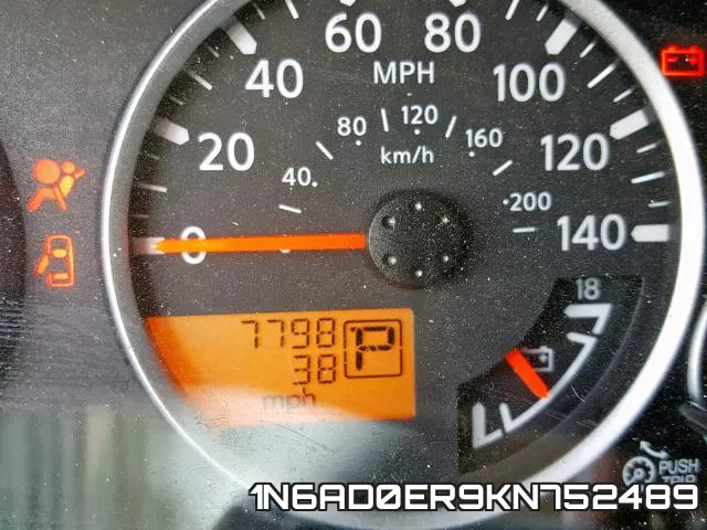 1N6AD0ER9KN752489 фото 9