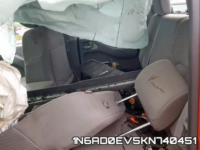 1N6AD0EV5KN740451 фото 7