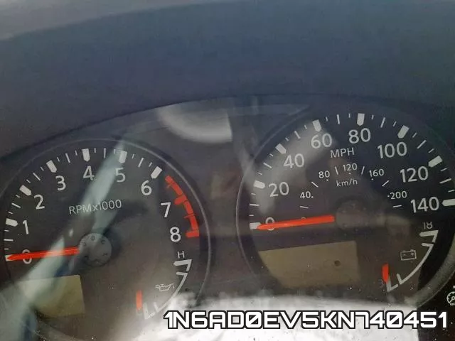 1N6AD0EV5KN740451 фото 9