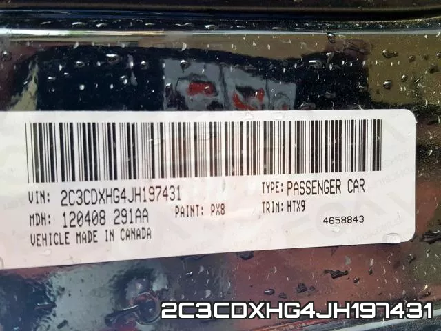 2C3CDXHG4JH197431 фото 2