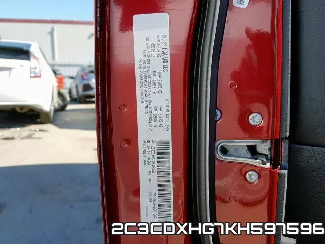 2C3CDXHG7KH597596 фото 2