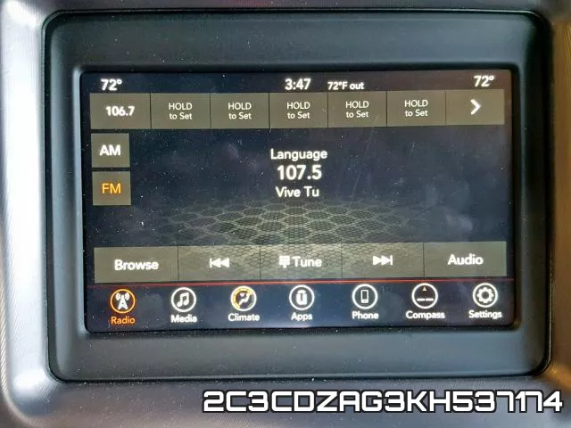 2C3CDZAG3KH537174 фото 10