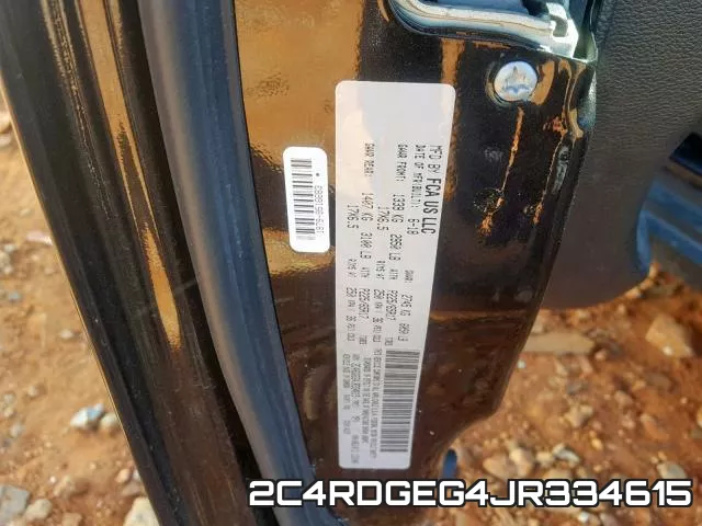 2C4RDGEG4JR334615 фото 2