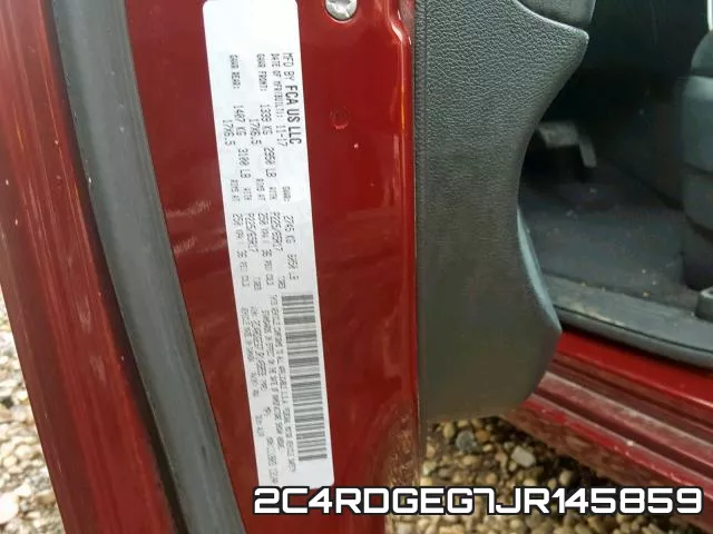 2C4RDGEG7JR145859 фото 2