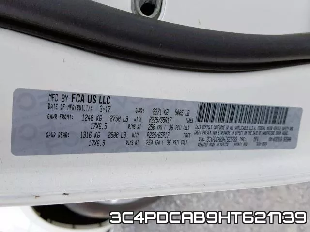 3C4PDCAB9HT621739 фото 2
