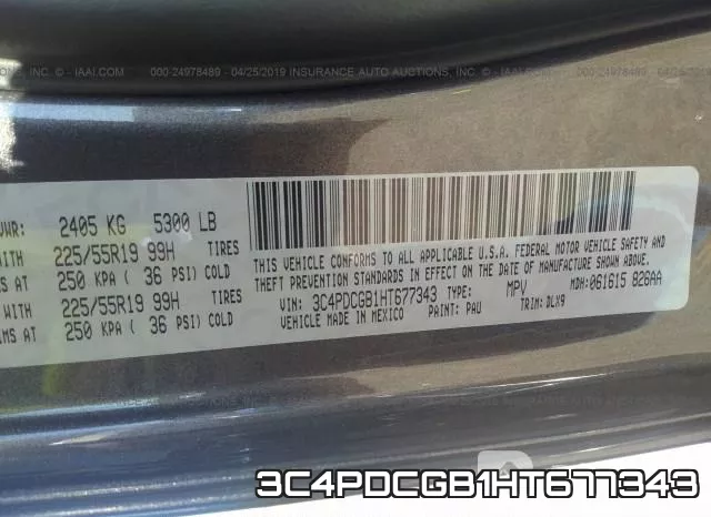 3C4PDCGB1HT677343 фото 10
