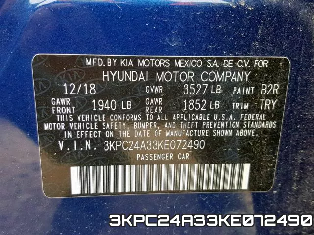 3KPC24A33KE072490 фото 2