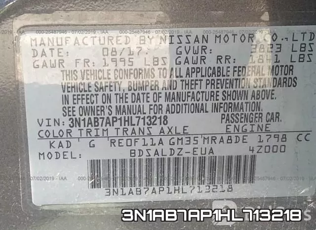 3N1AB7AP1HL713218 фото 10