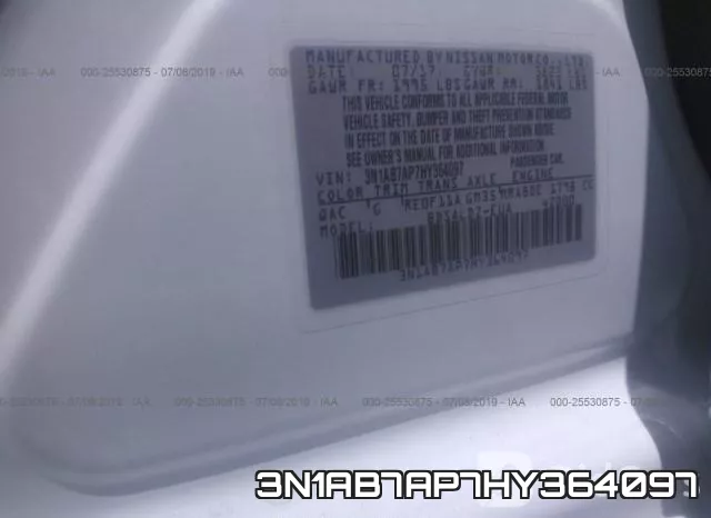 3N1AB7AP7HY364097 фото 10