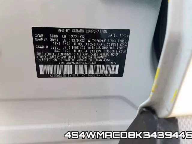 4S4WMACD8K3439446 фото 2