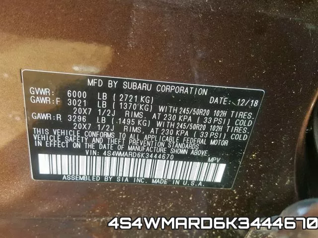 4S4WMARD6K3444670 фото 2