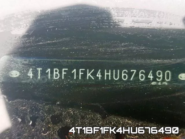 4T1BF1FK4HU676490 фото 2