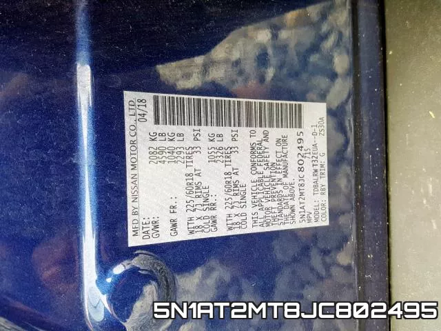 5N1AT2MT8JC802495 фото 2
