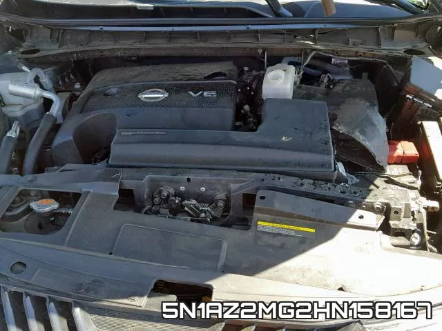 5N1AZ2MG2HN158167 фото 8