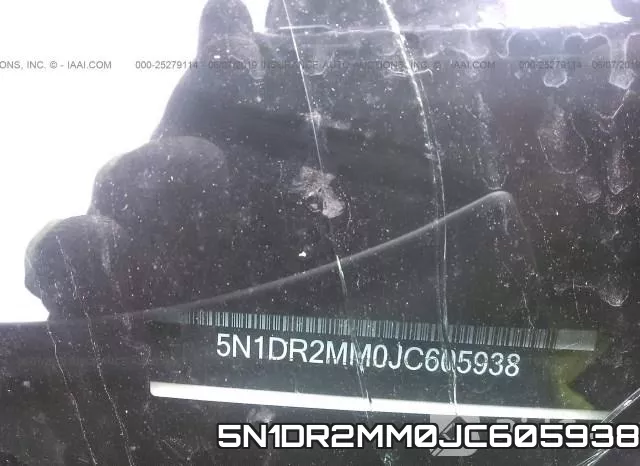 5N1DR2MM0JC605938 фото 9