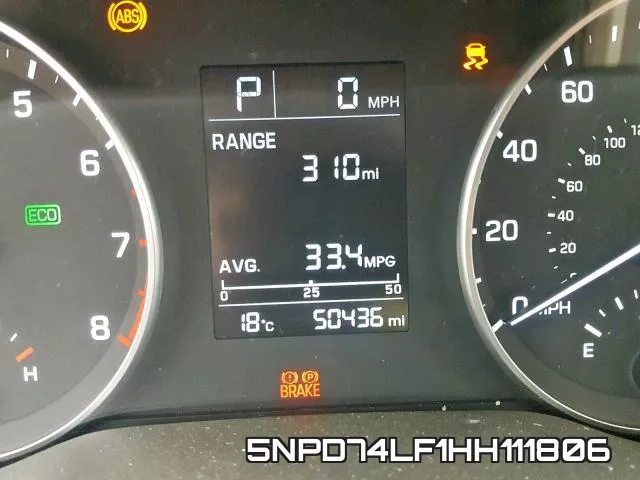 5NPD74LF1HH111806 фото 9