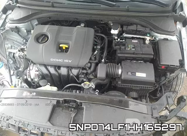 5NPD74LF1HH165297 фото 2