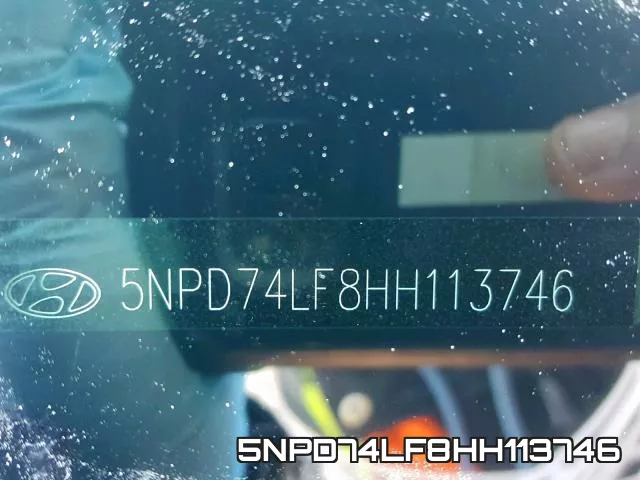5NPD74LF8HH113746 фото 2