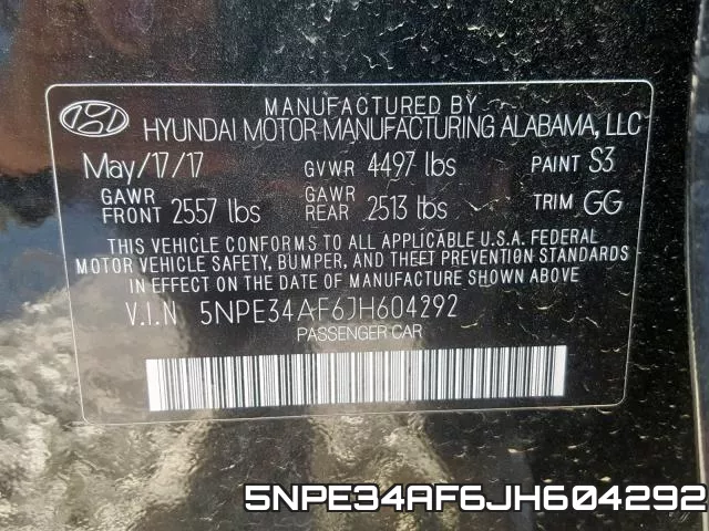 5NPE34AF6JH604292 фото 2