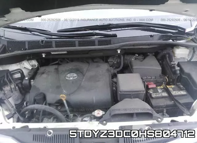 5TDYZ3DC0HS804712 фото 2