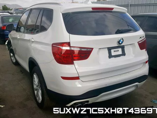 5UXWZ7C5XH0T43697 фото 4