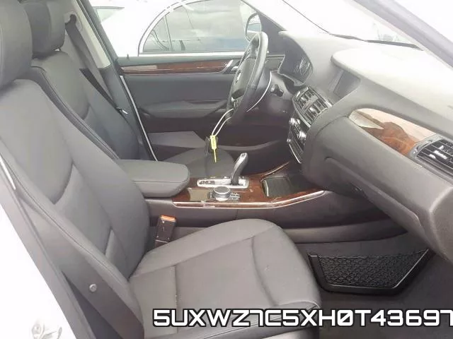 5UXWZ7C5XH0T43697 фото 6