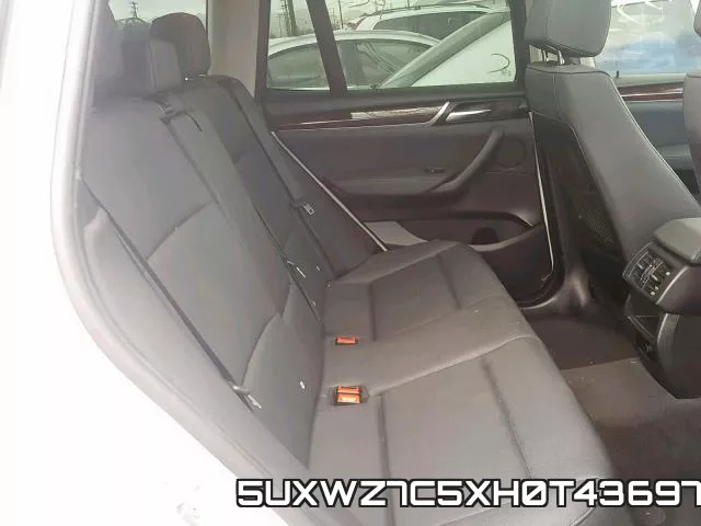 5UXWZ7C5XH0T43697 фото 7