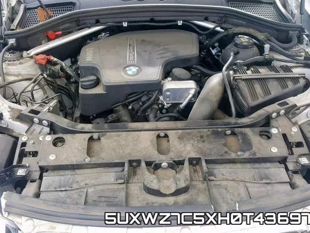 5UXWZ7C5XH0T43697 фото 8
