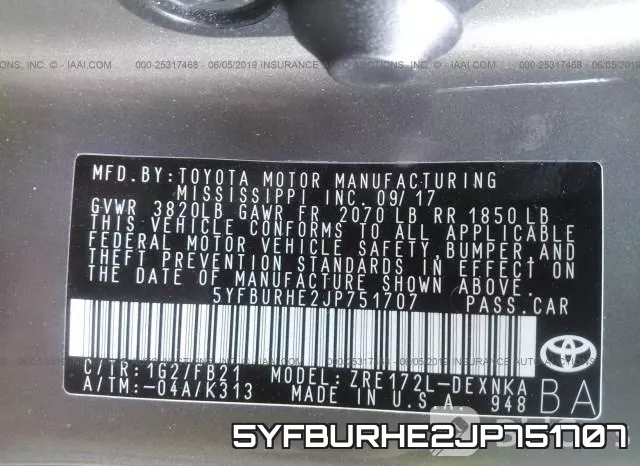 5YFBURHE2JP751707 фото 10