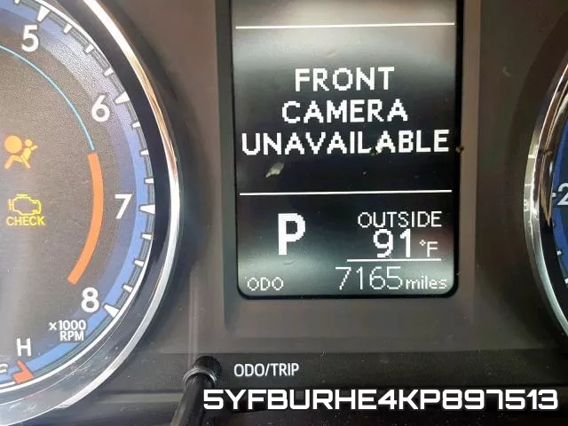 5YFBURHE4KP897513 фото 9