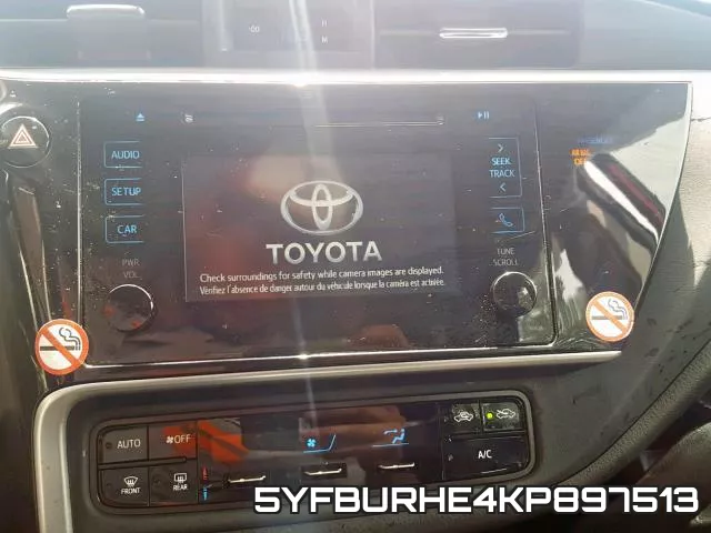 5YFBURHE4KP897513 фото 10