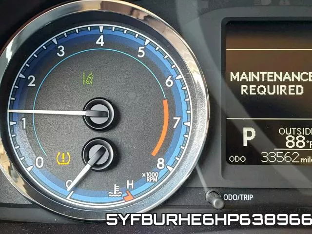 5YFBURHE6HP638966 фото 9