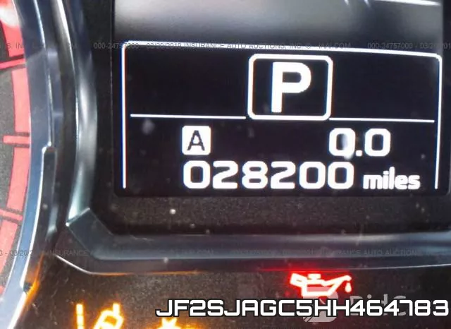JF2SJAGC5HH464783 фото 8