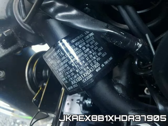 JKAEX8B1XHDA37905 фото 2