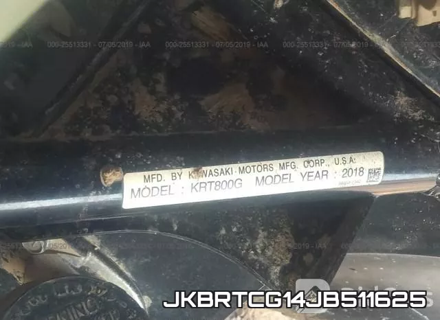 JKBRTCG14JB511625 фото 2
