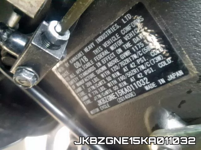 JKBZGNE15KA011032 фото 2
