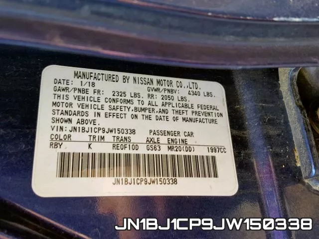 JN1BJ1CP9JW150338 фото 2