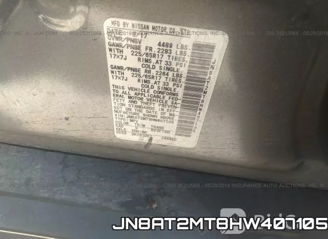 JN8AT2MT8HW407105 фото 10