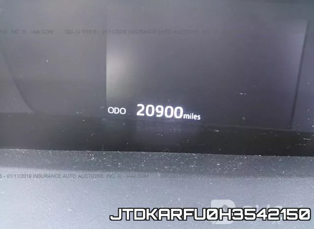 JTDKARFU0H3542150 фото 8