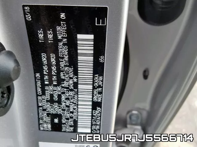 JTEBU5JR7J5566714 фото 2