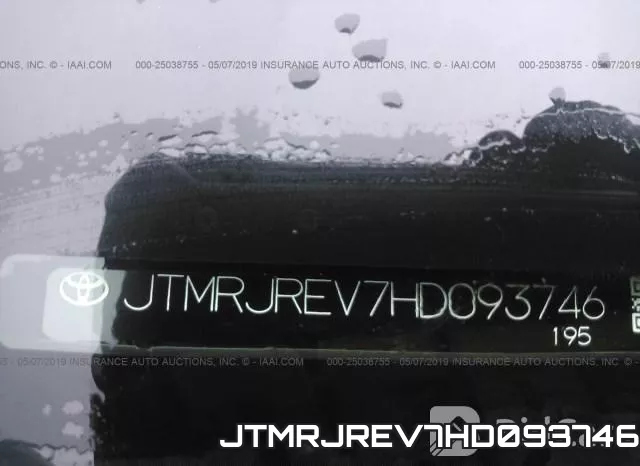 JTMRJREV7HD093746 фото 10