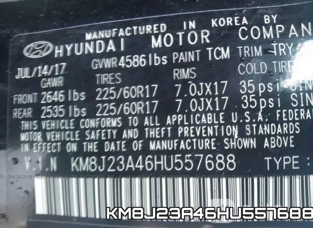 KM8J23A46HU557688 фото 10