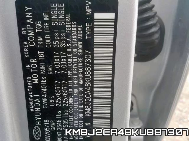 KM8J2CA48KU887307 фото 2