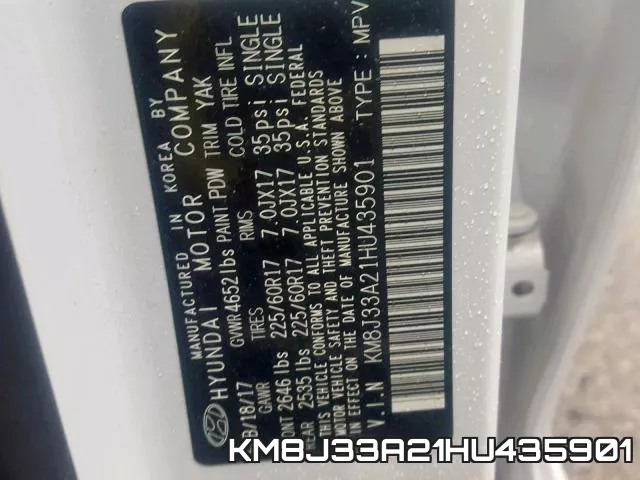 KM8J33A21HU435901 фото 2