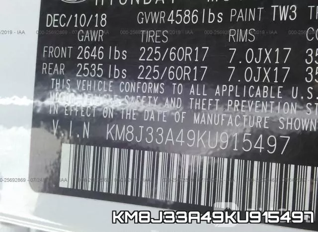 KM8J33A49KU915497 фото 10