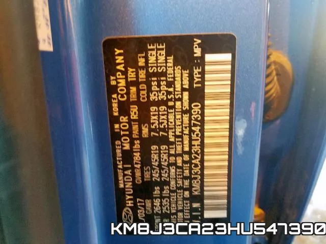 KM8J3CA23HU547390 фото 2