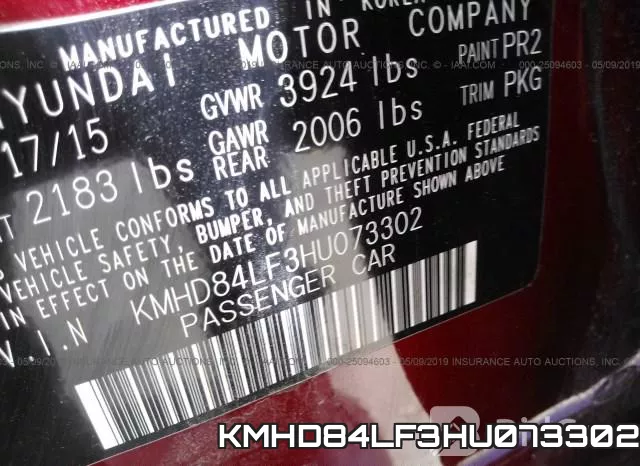 KMHD84LF3HU073302 фото 10