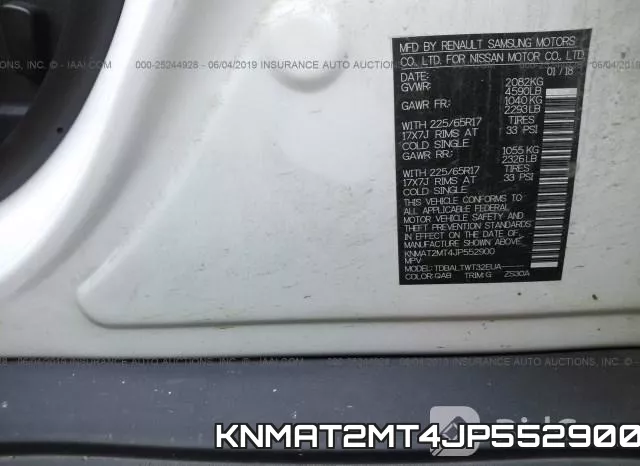 KNMAT2MT4JP552900 фото 10