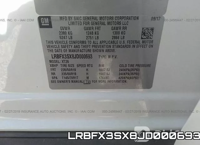 LRBFX3SX8JD000693 фото 10