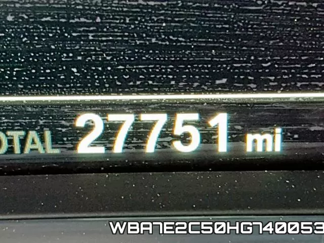 WBA7E2C50HG740053 фото 9